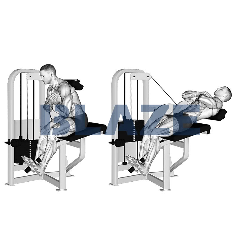 Rozciąganie pleców na maszynie