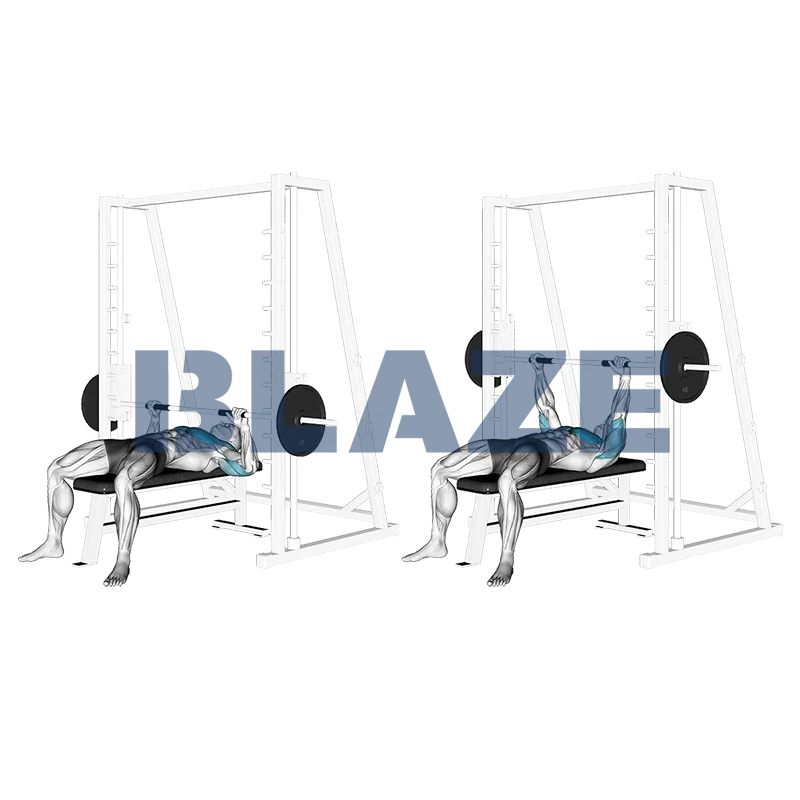 Développé couché sur machine Smith