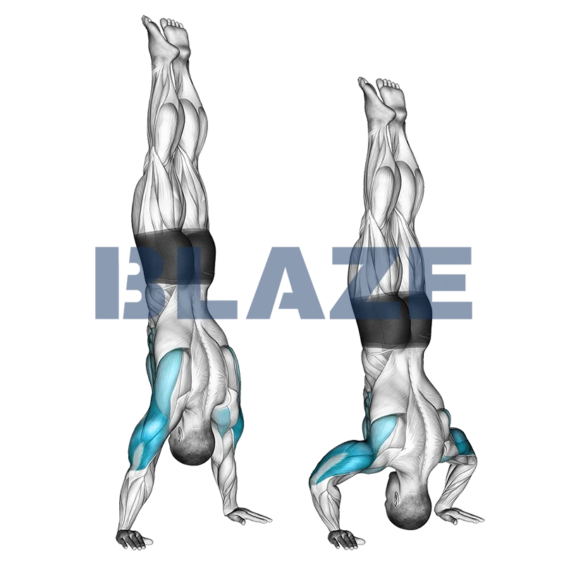 Pompka w staniu na rękach