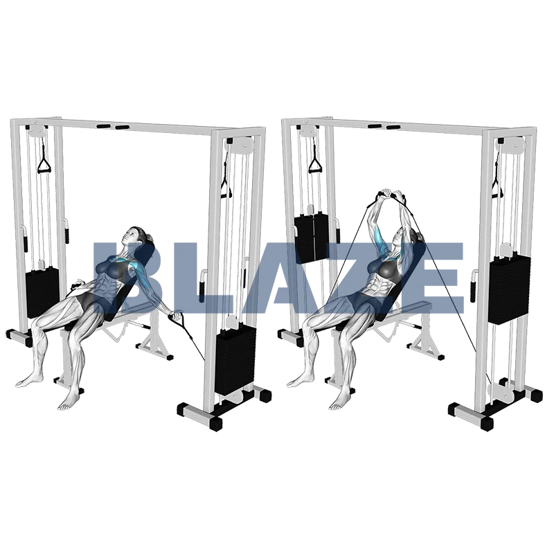 Rozpiętki z linką (na skosie)