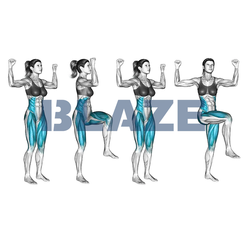 Joelhos aos cotovelos