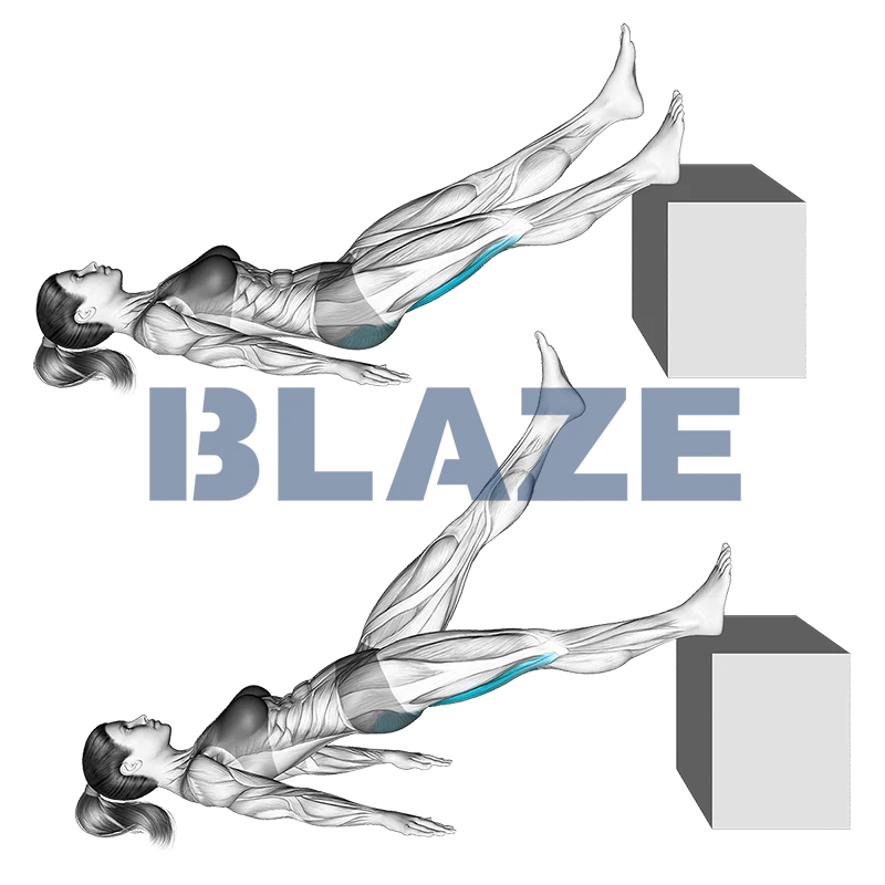 Jednonóżne leżenie bioder w pozycji z wyprostowaną nogą