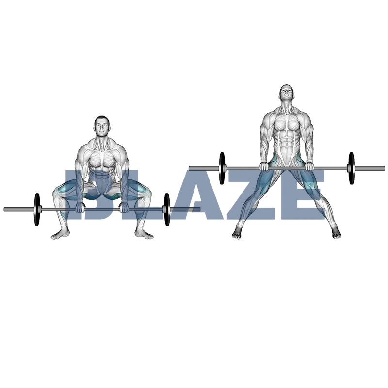 Martwy ciąg sumo ze sztangą